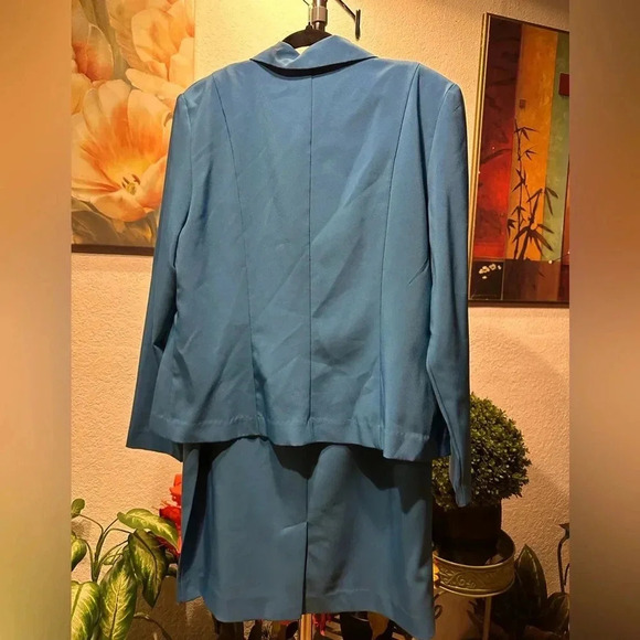 T. Milano teal skirt sets (2pcs) size 14 - Picture 4 of 9